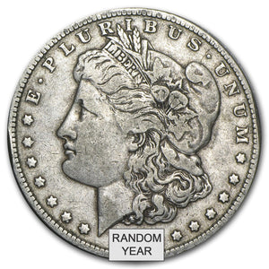 1878-1904 Morgan Silver Dollars VG-XF